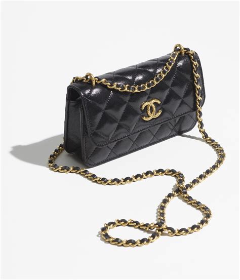 chanel phone holders|flap phone holder with chain.